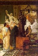 Alma Tadema A Sculpture Gallery Spain oil painting artist